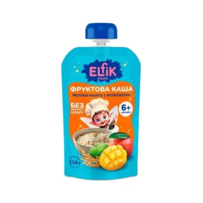 Puuviljapüree teraviljapudr. al.6k Elfik 110g