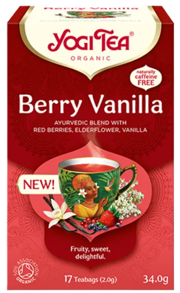 Ajurveeda tee BERRY VANILLA, ökoloogiline