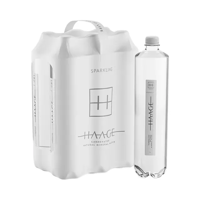 Mulliga looduslik mineraalvesi, HAAGE, 6 x 1L