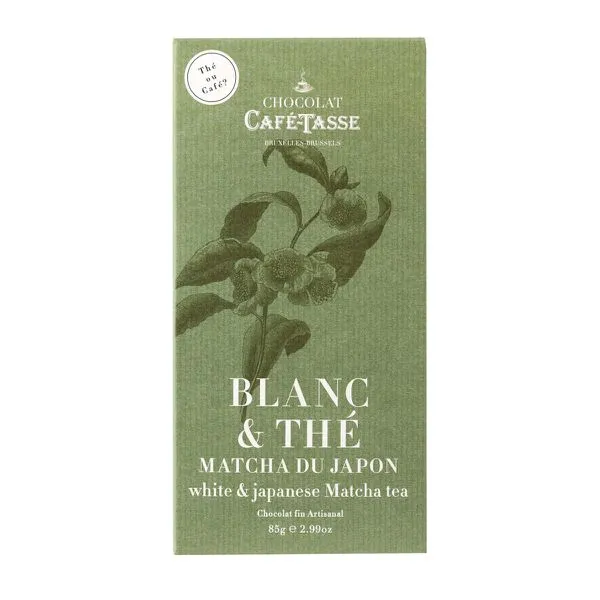 Valge šokolaad BLANC & MATCHA DU JAPON 27%