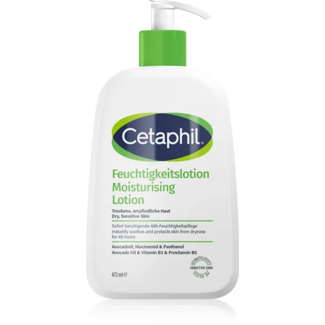 Cetaphil Moisurizing Lotion Niisutav kreem kuivale ja tundlikule nahale 473 ml