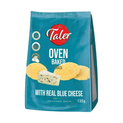 Vahvlisnäkid juustuga Taleriai 135g