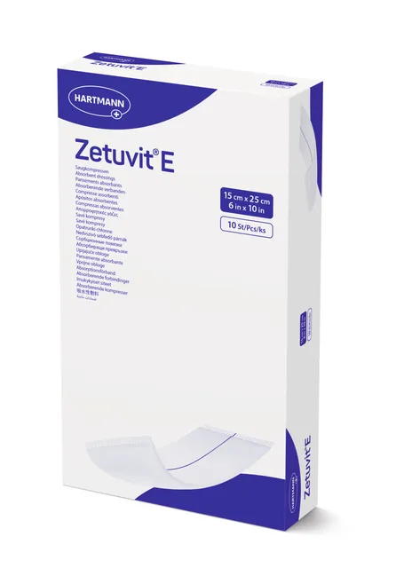 ZETUVIT E STERIILNE 15X25CM N10