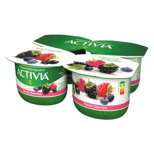 Activia funktsion.jogurt metsamar.4*120g