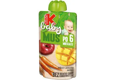 Püree KUBUŠ BABY por.õun.mango 100g 6k