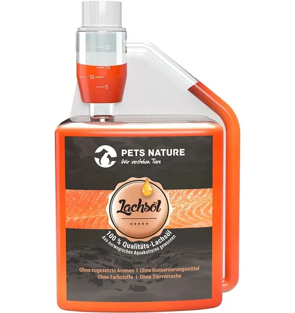 Lõheõli koerale ja kassile Pets Nature Salmon Oil