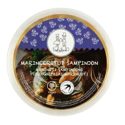 Marineeritud šampinjonid Eesti And 500g/300g