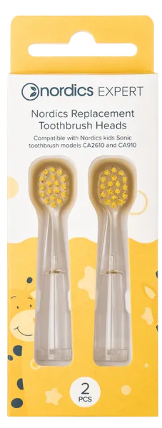 Elektrilise hambaharja pead lastele YELLOW