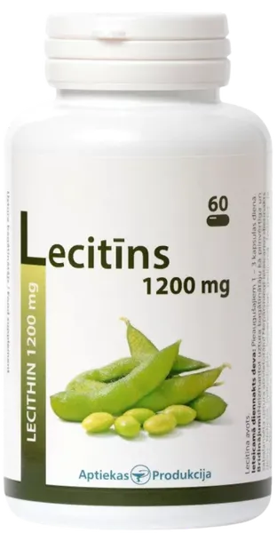 Letsitiin, 1200 mg. Toidulisand