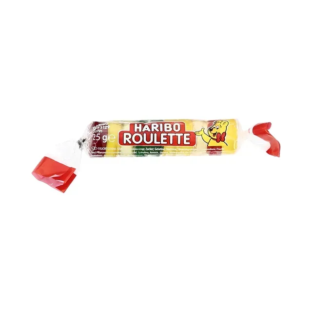 Rulett kummikomm, HARIBO, 25 g