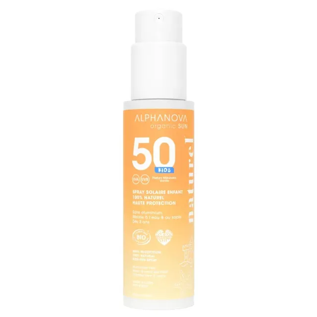 ALPHANOVA Organic Sun Natural Kids Sun Spray SPF50 100g
