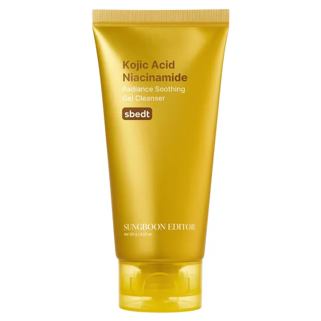 SUNGBOON EDITOR Kojic Acid Niacinamide Radiance Soothing Gel Cleanser 120g