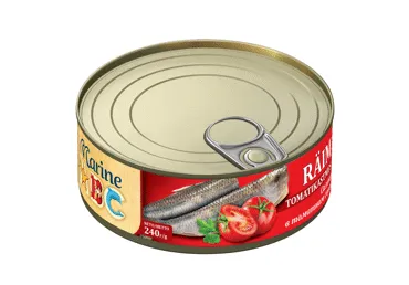 Räim tomatikastmes MARINE ABC, EO 240g