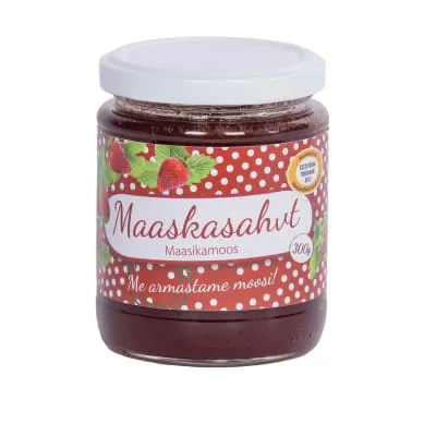 Maasikasahvt Aakre 300g
