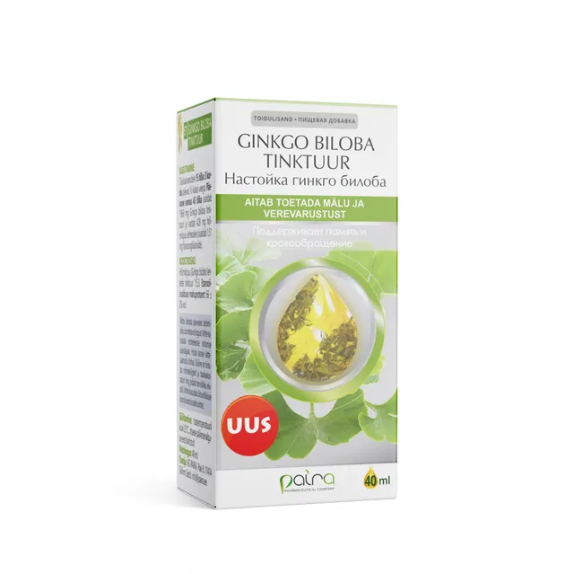 GINKGO BILOBA TINKTUUR 40ML