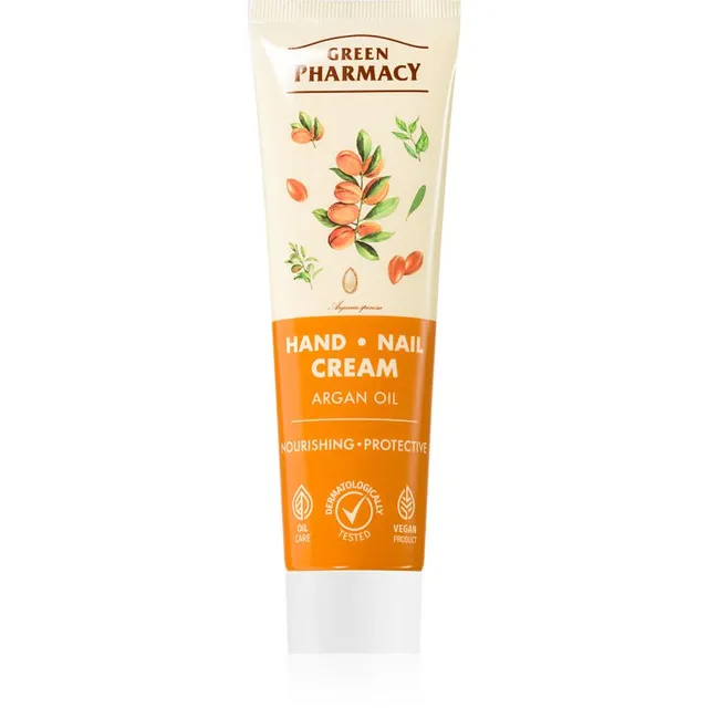 Green Pharmacy Argan Hand Cream Toitev ja kaitsev kreem kätele ja küüntele 100 ml