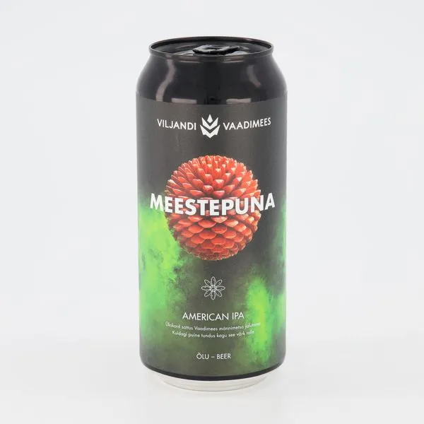 Meestepuna hele õlu alk.6.6% vol 440ml Eesti