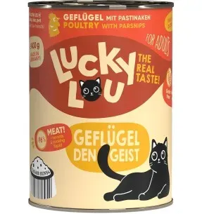 Lucky Lou konserv kassile kodulinnulihaga, teraviljavaba