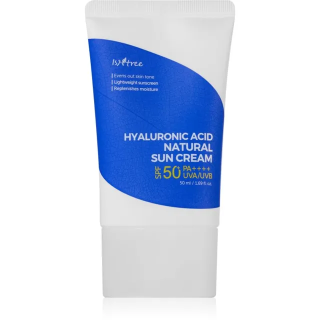 Isntree Hyaluronic Acid Mineraalne päikesekaitsekreem tundlikule nahale SPF 50+ 50 ml