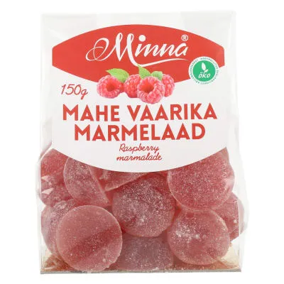 Mahe marmelaad vaarikas Minna 150g