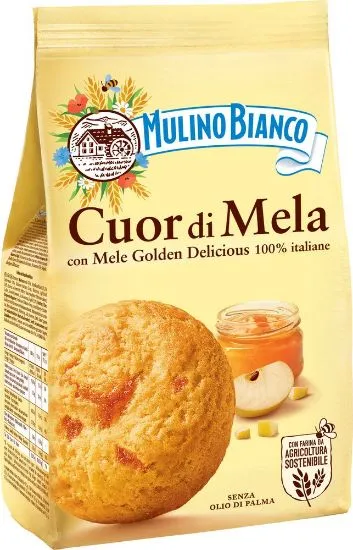 Mulino Bianco küpsised õunamoositäidisega 250g