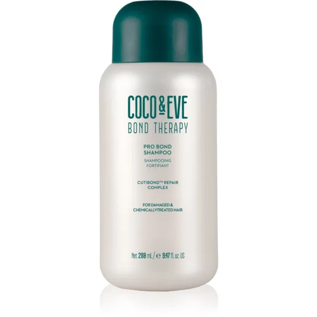 Coco & Eve Bond Therapy Pro Bond Shampoo Energiat andev šampoon kahjustatud, keemiliselt töödeldud juustele 280 ml