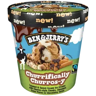 Churros jäätis, BEN &JERRY´S, 360 g