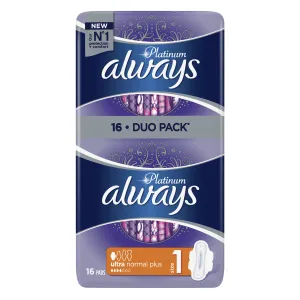 Always Ultra Platinum Normal Duo 16tk