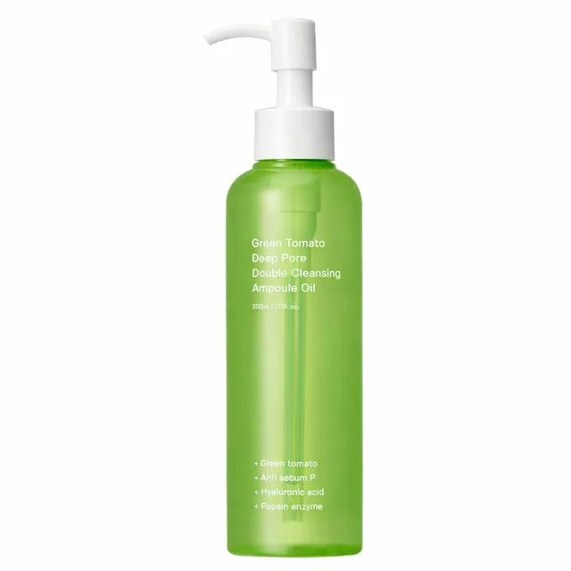 SUNGBOON EDITOR Green Tomato Deep Pore Double Cleansing Ampoule Oil 200ml