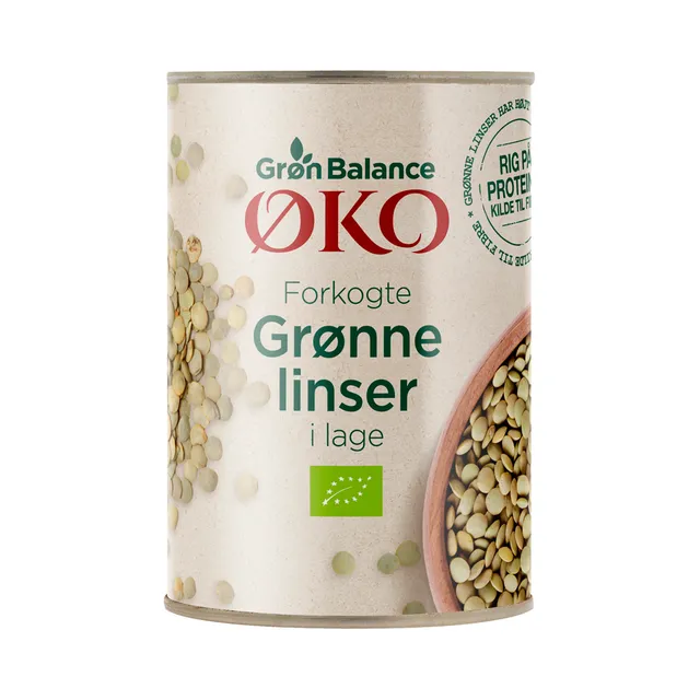 Aurutatud läätsed, GRØN BALANCE, 400 g