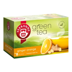 Roheline tee ingveri-apelsini niidiga kotis 20pk, TEEKANNE, 35 g