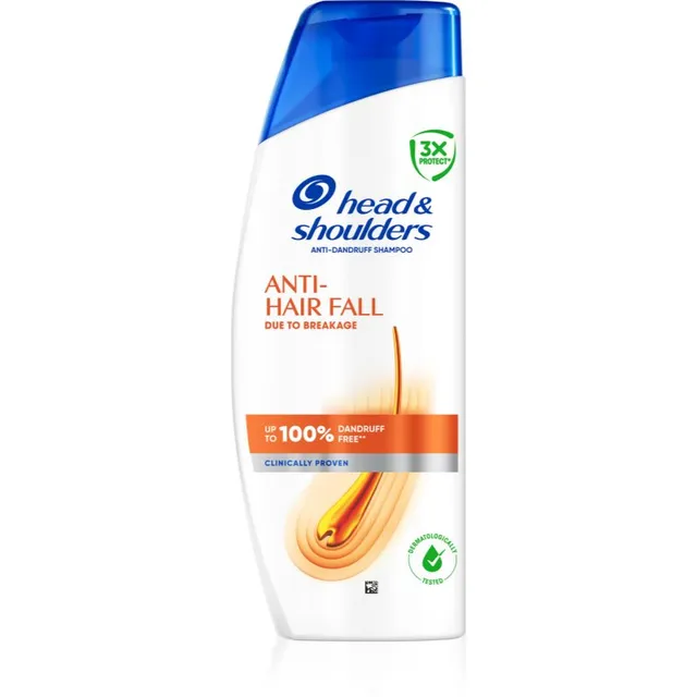 Head & Shoulders Anti Hair Fall Šampoon juuste väljalangemise ja kõõma vastu 400 ml