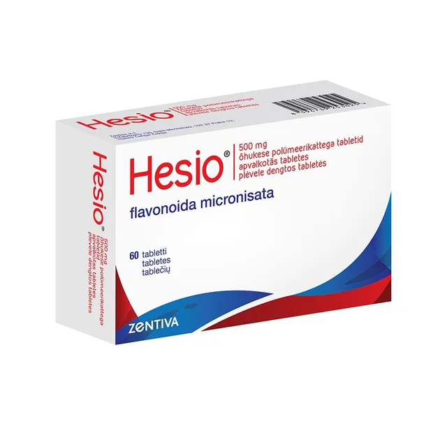 HESIO ÕHUKESE POLÜMEERKATTEGA TABLETID 450MG+50MG N60