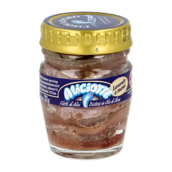 Anšoovisefileed oliiviõlis