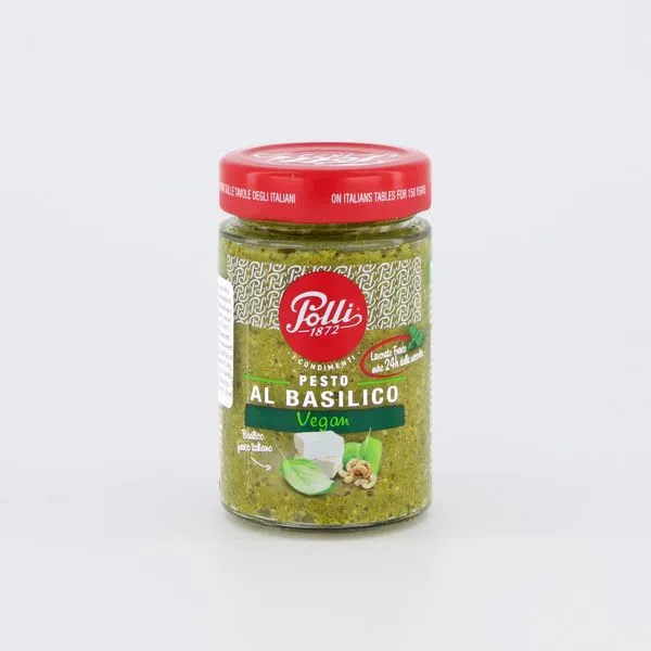 Pesto basiilikuga vegan
