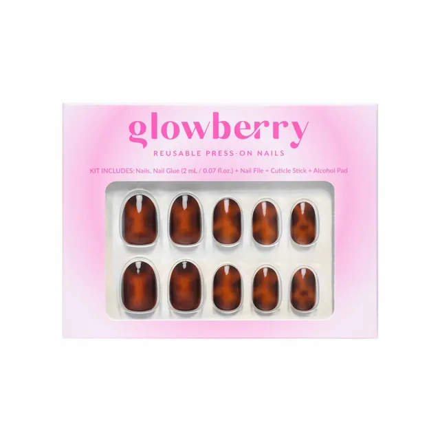Glowberry Press On Nails