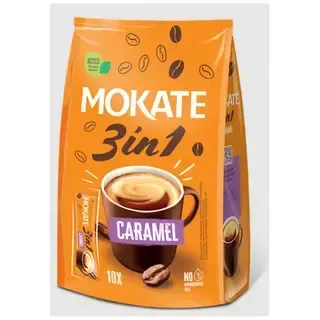 Mokate kohvijook 3in1 Caramel, kotikeses 10 x 17g