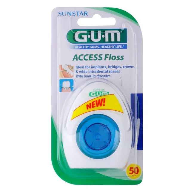 G.U.M Access Floss Hambaniit klambritele ja implantaatidele 50 tk