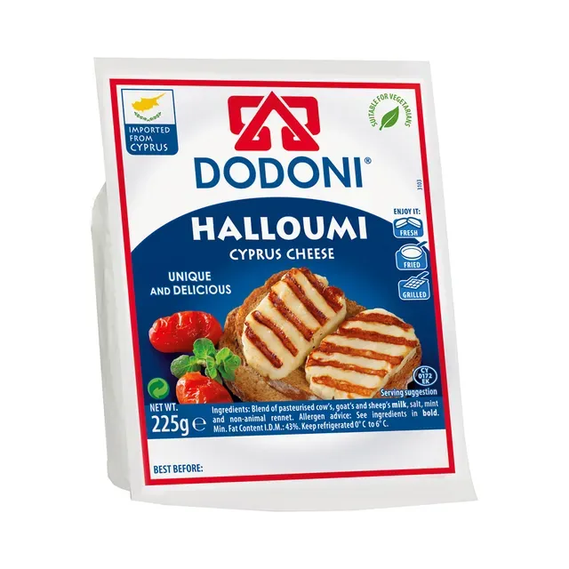 Juust Halloumi, DODONI, 225 g