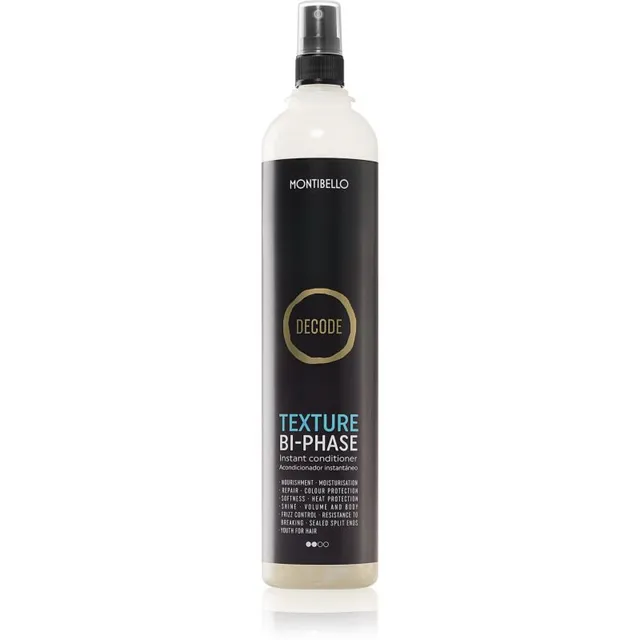 Montibello Decode Texture BI-PHASE Juustesse jäetav palsam kammimise kergendamiseks 400 ml