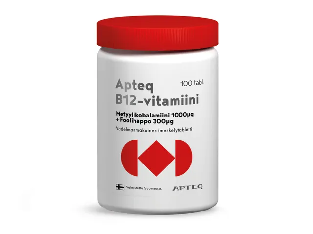 Apteq B12 +foolhape toidulisand