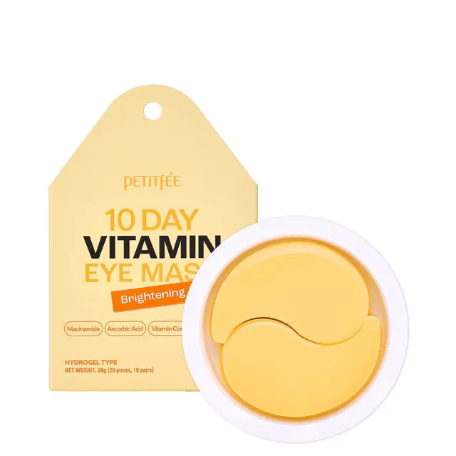 PETITFEE 10 Day Vitamin Eye Mask 20pcs
