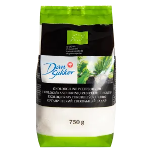 Ökoloogiline peedisuhkur, DAN SUKKER, 750 g