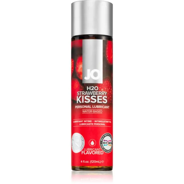 System JO H2O STRAWBERRY määrdegeel maitsega 120 ml