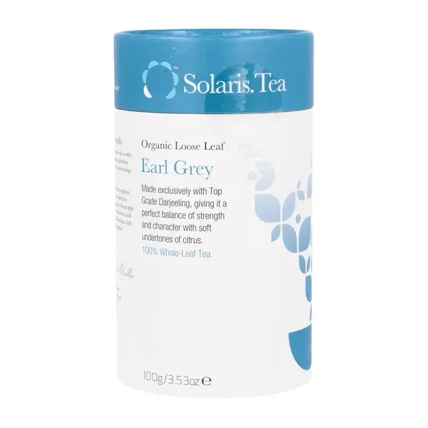 Must tee EARL GREY SOLARIS, lahtine, ökoloogiline