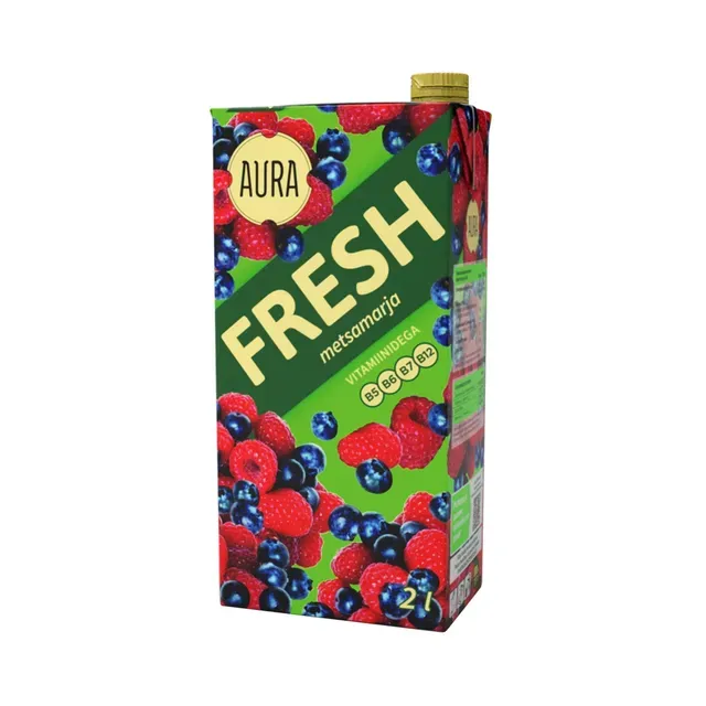 Mahlajook metsamarja, AURA FRESH, 2 l