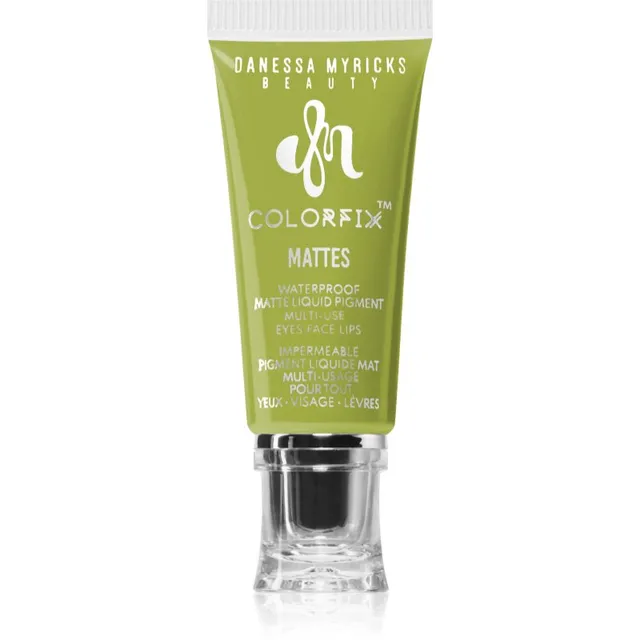 Danessa Myricks Beauty Colorfix Mattes multifunktsionaalne meik silmade, huulte ja näole varjund Matcha 10 ml