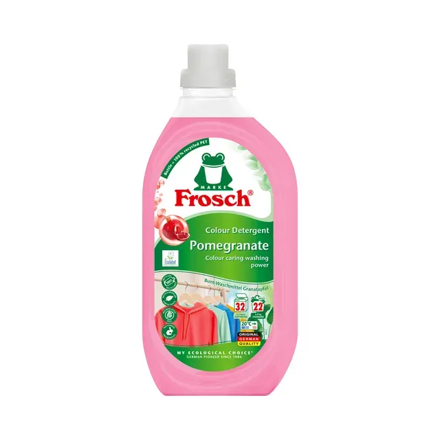 Pesugeel granaatõun värvilisele pesule, FROSCH, 1,5 l