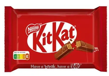 Vahvlipulgad šokol. KitKat NESTLE, 41.5g