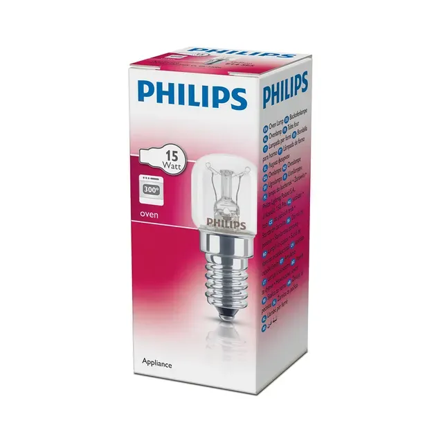 Hõõglamp ahjule 15W E14 T22, PHILIPS, 1 tk
